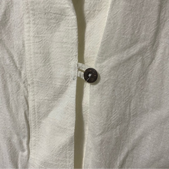 Vintage Grace Lee X Tall Medium Lightweight Jumpsuit Coverall Romper Linen Style - Picture 9 of 14